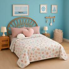 Novo Lightweight Reversible Comforter + 2 Free Pillows – Comfort And Style In One Combo BEAUTTY HOME - CORALS - View 4