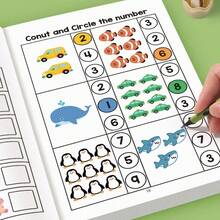 64 Pages Filled With Numbers, Fun Math Exercise Book To Train Logical Thinking PIOP - 64 Pages - View 3