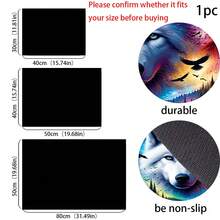 (Hot! ! ! ) White Wolf In 1pc Landscape, Protective Pad And Rubber Anti-Slip Heat-Resistant Cooker Cover Pad Are Suitable For Induction Cookers, Glass Cookers And Multifunctional Scratch-Resistant Pads, And Can Be Used As The Best Choice For Ovens, Washing Machines, Dryers And Kitchen Decoration. - Multicolor - View 10