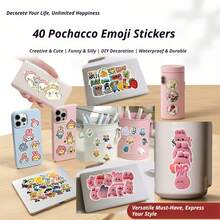 40张Kobitos艺术乙烯基贴纸，高品质贴纸，适用于剪贴簿、日记本、笔记本电脑、保险杠、滑板、水瓶、电脑、手机等，为您的生活增添乐趣，完美的返校礼物和剪贴簿用品。 - A - 查看 9