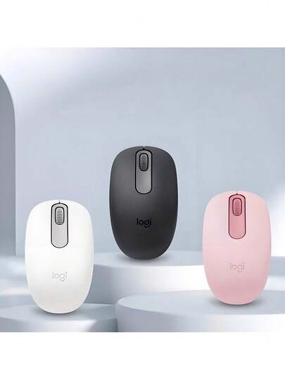 Logitech 罗技 M196 无线蓝牙鼠标，办公鼠标，适用于笔记本电脑、商务和家庭使用，小巧便携，对称手型设计