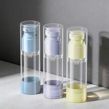 Chai đựng sữa dưỡng thể không khí, có thể nạp lại, dung tích 30ml (1oz), màu Macaron Pastel, được TSA chấp thuận, kèm bộ dụng cụ chiết rót 3 trong 1 miễn phí (phễu + ống nhỏ giọt + ống hút), 4 màu tùy chọn, chống rò rỉ, không lãng phí, hộp đựng mỹ phẩm cỡ nhỏ tiện dụng khi đi du lịch, dùng để chiết serum, toner, sữa dưỡng thể, kem nền, sản phẩm chăm sóc da, vật dụng thiết yếu khi đi máy bay, công tác, du lịch nghỉ dưỡng, quà tặng lý tưởng cho phụ nữ và bé gái. - Nhiều màu - Xem 2