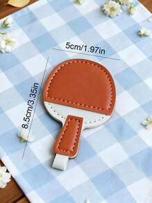 Personalized Custom 2026 New Style Cute Keychain PU Leather Bag Charm Ping Pong Racket Schoolbag Pendant Niche Design Back To School - Multicolor - View 5