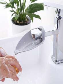 1pc/2pcs Faucet Extender, Faucet Water Flow Lengthening Adapter, Extended Handwashing Accessory, Water Splitter - Multicolor - View 3