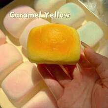 1pc 2026 Super Soft 4-Color Sliced Steamed Bun - Multiple Styles Available, Squishy, Stress Relief Toy, Creative Vent, Portable Fidget, Birthday Gift, Repetitive Play, Soft & Slow Rebound, Desktop Fidget, Office Stress Relief, Slow Rebound Decompression Device - Multicolor - View 10