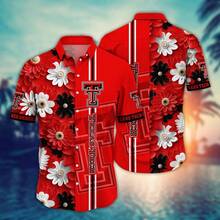 Texas Tech Red Raider  Flower Hawaii Shirt For Fans Style 5 - Nhiều màu - Xem 2