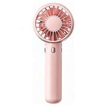 Gaiatop Mini Portable Fan, Small And Powerful, Cute Design 3 Speed Personal Handheld Fan And Desktop With Base, Lightweight USB Rechargeable For Travel Lash Makeup Girl Women Summer Gift Pink - Pink - View 3