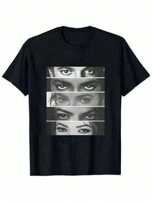 Women T-Shirts - Black - View 1