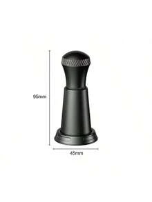 51mm/53mm/58mm Stainless Steel Powder Shaker With Coffee Fabric Powder Puff And Base, Coffee Powder Dispenser - Multicolor - View 11