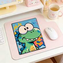 Kawaii Green Big Eyes Dinosaur A5 Hardcover Notebook - Black - View 6