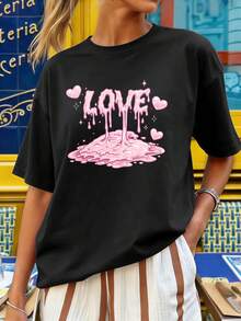 Women T-Shirts - Black - View 1