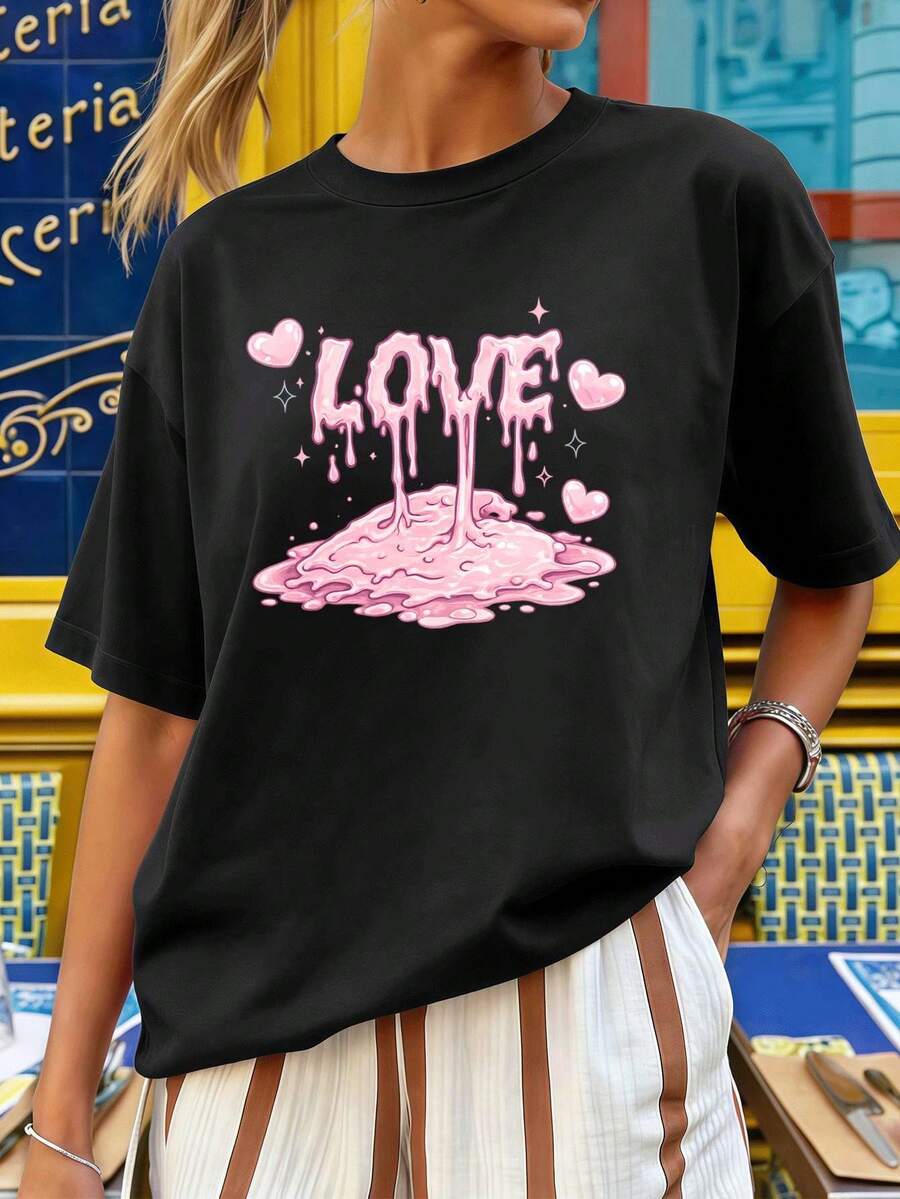 Women T-Shirts - Black - View 1