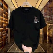 Men's T-Shirt 2026, Sporty, Plus Size, Round Neck, Loose Fit Fashion Clothing Sets For Men And Women For Couples (2026) - 白色 - 查看 2
