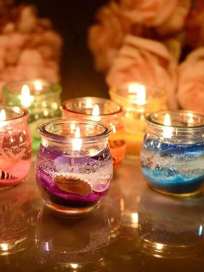 1ชิ้น เจลใสขี้ผึ้งสำหรับทำเทียน DIY, เจลใสขี้ผึ้งสำหรับเทียนหอม, อุปกรณ์งานฝีมือเครื่องประดับทำมือ, ของตกแต่งบ้าน DIY, วันแม่, วันพ่อ, ของขวัญรับปริญญา