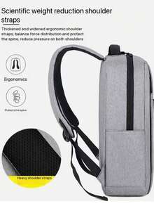 Balo công sở dung tích lớn, túi đựng laptop đi làm thường ngày, ba lô du lịch dã ngoại - F - Xem 1