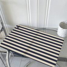 1件装海军蓝和米色条纹平板电脑保护套 - 多角度支架保护套，带笔槽，兼容iPad 11(A16 2025)/Galaxy Tab S10+/S9/A23、OPPO平板电脑、华为Mate平板电脑、vivo平板电脑、荣耀平板电脑、联想小新平板电脑 - 彩色 - 查看 4