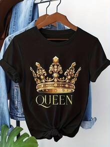 Women T-Shirts - [White] - View 6
