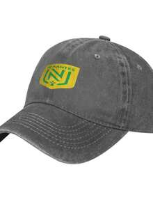 FC Nantes Fashionable Versatile Casual Baseball Caps For Men And Women, Sun Hats For Outdoor Outings, Travel, Hiking And Fishing - 灰色 - 查看 2