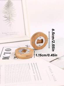 Dụng cụ mở nắp chai nam châm gắn tủ lạnh tùy chỉnh, Dụng cụ mở nắp chai từ tính, Dụng cụ mở nắp chai bằng gỗ tùy chỉnh, Dụng cụ mở nắp chai bằng tre và gỗ, Dụng cụ mở nắp chai nam châm cầm tay, Dụng cụ mở nắp chai bia có tay cầm bằng gỗ, Thích hợp cho đám cưới, các buổi tụ họp lớn, ngày lễ. - Nhiều màu - Xem 2