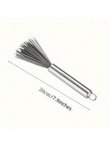 1pc Multi-Functional Long Handle Cleaning Brush, Made Of Stainless Steel, No Power Needed, Suitable For Living Room, Bedroom, Bathroom, Kitchen And Furniture.Mother's Day Gift - A - 查看 7