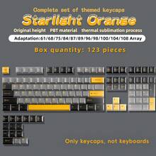 FLAMING SKOUL 123 Keys Retro Style Keycaps, A Great Gift For Friends - View 11