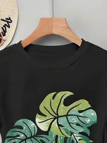 Women T-Shirts - Black - View 5
