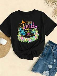 Women T-Shirts - Black - View 2