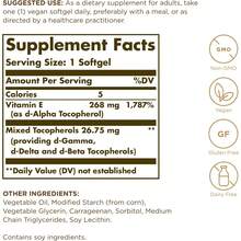 Garden of Life Solgar Vitamin E 268 Mg (400 IU), Antioxidant, Skin & Immune Support, 100 Softgels - 100 cái - Xem 2