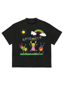 Women T-Shirts - Black - View 7