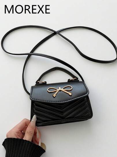 2026 New Mini Handbag For Women, Lightweight Portable Shoulder/Crossbody Flap Solid Color Small Bag, Popular Summer Style