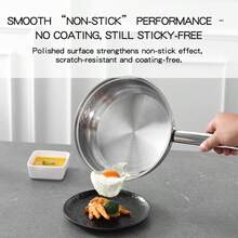 12-Piece Cookware Set, Made Of Stainless Steel, Non-Stick, Kitchen Cookware Set, Non-Stick Cooking Set, All Kinds Of Pots And Pans To Meet All Kitchen Needs, The Best And Most Practical Gift For Mom - View 9