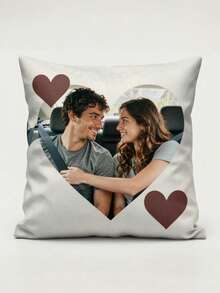 1pc Customized Ugly Pillow Case With Your Favorite Photo Printed, Double-Layer Decorative Cushion Cover (Pillow Insert Not Included) - Personalized Face Photo Pillow For Dad, Mom, Birthday, Graduation, Memorial Day, Thanksgiving, Christmas, Valentine's Day, And Other Occasions - Upload Photos and Customize B - View 11