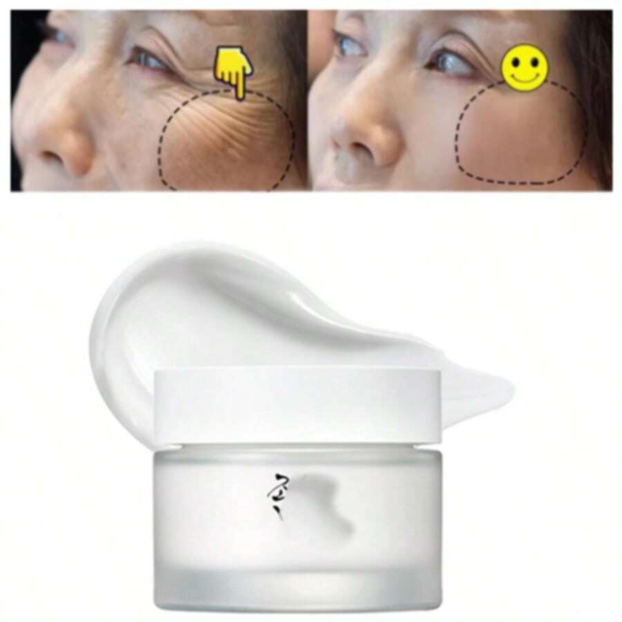 海锁柔焦霜，高浓度胶原蛋白面部保湿霜和夜间修护霜，抗衰老，滋养肌肤屏障，韩国高端护肤品 - 多色 - 查看 1