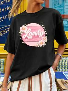 Women T-Shirts - Black - View 1
