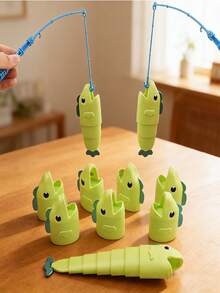 Juego de pesca telescópica Fishing Master, juego de mesa interactivo de batalla entre padres e hijos, rompecabezas educativo para niños, juego de matemáticas de medición, juego cooperativo multijugador para cultivar la concentración, adecuado para niños y niñas de 3 a 12 años como regalo de cumpleaños/festividad - Multicolor - Ver 10