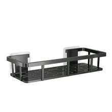 1/2/3 Pcs Set [Space Saving | No Drilling Required] Large Capacity Wall Mounted Shower Caddy | No Drilling Installation, Space Saving, Easy To Install | Bathroom And Kitchen Hanging Storage Rack For Toiletries, Cosmetics And Daily Necessities - Black - View 9