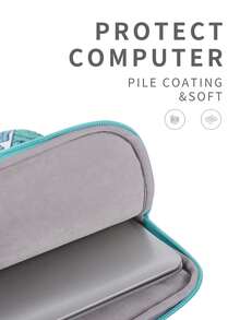 canvas artisan Printing Laptop Sleeve Polyester Shockproof Notebook Bag Compatible With Matebook - View 5