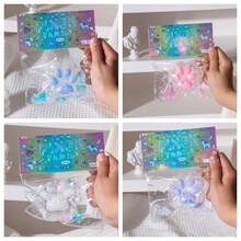Schylling 1 pieza Juguete antiestrés Squishy, Juguete para apretar en forma de garra de gato de cristal, Juguete para apretar de rebote lento para aliviar el estrés - Multicolor - Ver 1