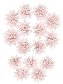 5/15/25pcs Artificial Flowers, Dahlia, Chrysanthemum, Wedding Decor, Fake Plants, Indoor Decoration, Autumn Decor, Garden Autumn Decor, Centerpiece, DIY Candy Box, Party Favors, Decorations, Bridal Wrist Corsage, Bouquet Box, Home Decor Accessories, Valentine's Day, Mother's Day Gift, Flower Box Materials, New Year Decoration - Dusty Pink - View 7
