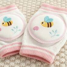 1 đôi miếng bảo vệ đầu gối cho bé tập bò, chất liệu cotton co giãn thoáng khí, dễ thương, phù hợp cho cả bé trai và bé gái, có lớp đệm mút, thích hợp cho trẻ mới biết đi. - Nhiều màu - Xem 29