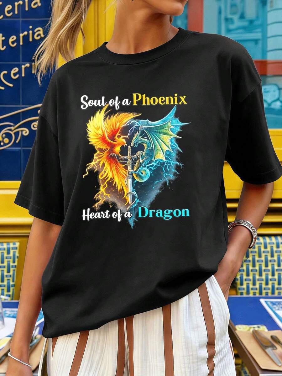 Women T-Shirts - Black - View 1