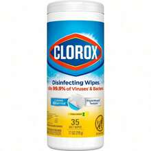 Clorox, Bleach-Free Formula, Crisp Lemon Scent, 35 Count, Kills 99.9% Of Germs, All-Purpose Cleaning Wipes For Home & Office, Multi-Surface - Default - View 3