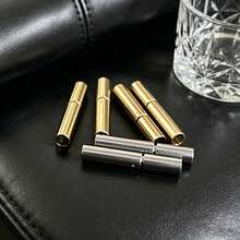 4个304不锈钢金银管状磁性扣，圆柱形磁性连接器，适用于DIY珠宝制作，可用于手链、项链等。 - 小米扣 - 查看 2