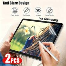XINHONGYU Tablet Screen Protector 2pcs Matte Screen Protector Compatible With Samsung Tab S10 Lite/S10 FE/S10/S9 FE/S9/S8/S7 -X400/X406B/X520/X526B Anti-Scratch Anti-Glare Provides Paper-Like Writing Experience For Drawing And Writing Mother's Day Gift - 2pcs - View 19