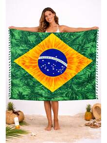 Macaw Beach Cover-Up Sun Dreamcatcher Various Prints Beachwear - 33 - 查看 1