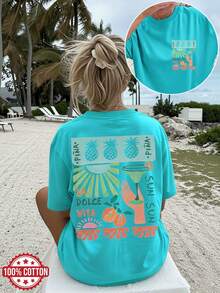 Women T-Shirts - [White] - View 10