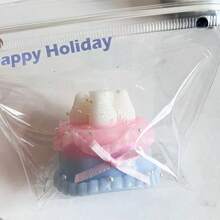 草莓蛋糕慢回弹减压超柔软蛋糕挤压玩具，草莓蛋糕玩具，慢回弹玩具，软萌玩具，生日蛋糕玩具，蛋糕挤压玩具，生日礼物，节日礼物 - 1PC - 查看 8