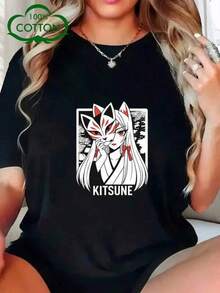 Women T-Shirts - Black - View 1
