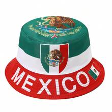 2026 World Cup Mixed National Flag Bucket Hat, Suitable Gift For Football Fans,Festival,Travel - A - View 4