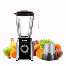 Feizsmile Licuadora de encimera de 1,5 L con motor de cobre, 3 ajustes de velocidad, desmontable para una fácil limpieza, apta para hacer jugo, batidos, puré y comida para bebé - Enchufe EU Tipo C(220-240V) - Ver 11
